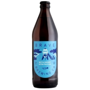 Picture of Brave Rocket Extra Pale Ale Craft Beer Bottle 500ml each