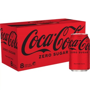 Picture of Coke Zero Sugar 8pk Cans 330ml